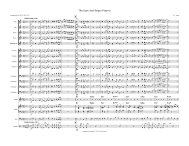 The Stars And Stripes Forever (arr. Dean Mounts)
