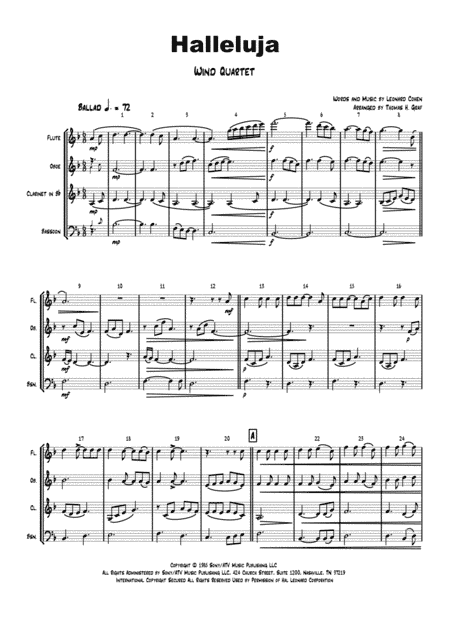 Hallelujah (arr. Thomas H. Graf)