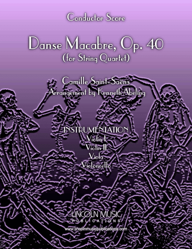Danse Macabre (for String Quartet) (arr. Kenneth Abeling)