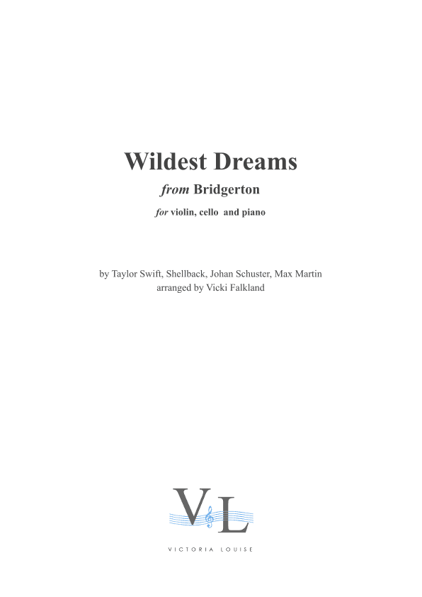 Wildest Dreams (arr. Vicki Falkland)