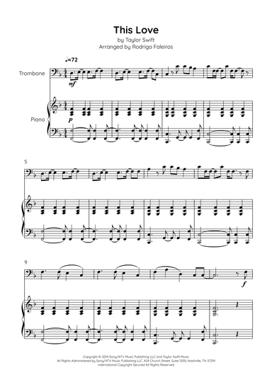 This Love (arr. Rodrigo Faleiros)