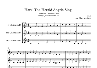Hark! The Herald Angels Sing (arr. Chris Musitano)
