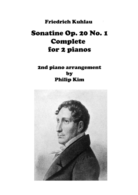 F. Kuhlau Sonatine Op. 20 No. 1 Complete Movements for 2 Pianos