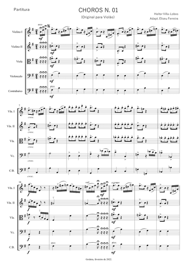 Choros n. 01 (arr. Eliseu Ferreira)