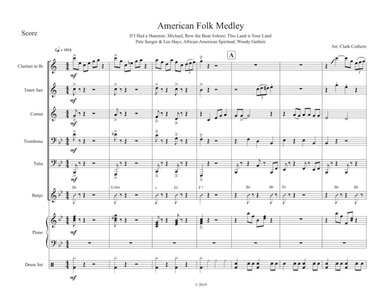 American Folk Medley (arr. Clark Cothern)