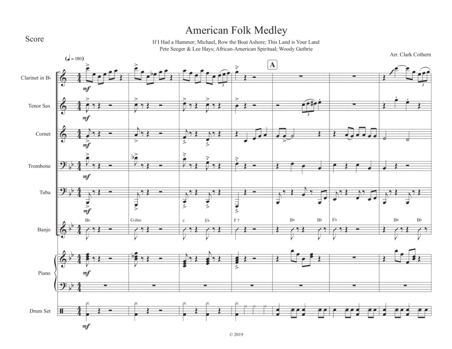 American Folk Medley (arr. Clark Cothern)