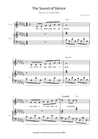 The Sound Of Silence (arr. Ygor Nunes)