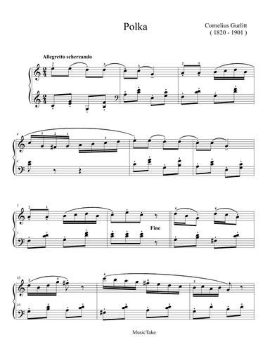 Gurlitt Polka (arr. Ben Choupak)