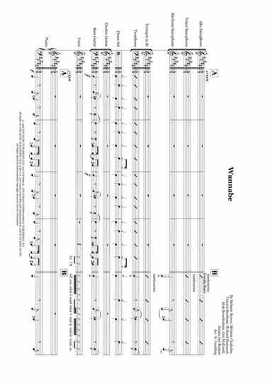 Wannabe (arr. Nicholas Goulding)