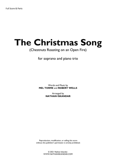 The Christmas Song (chestnuts Roasting On An Open Fire) (arr. Nathan Iskandar)