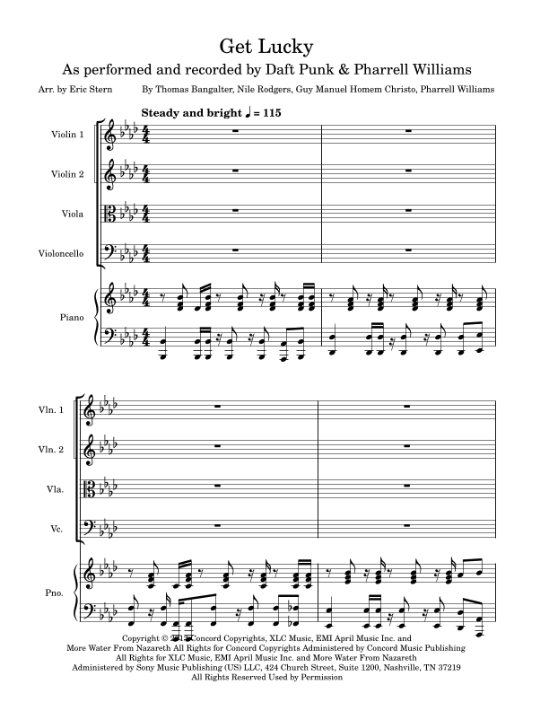 Get Lucky (arr. Eric Stern)