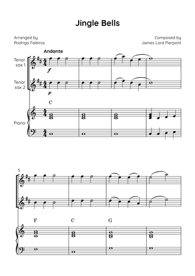 Jingle Bells (arr. Rodrigo Faleiros)