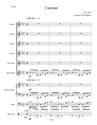 Caravan (arr. DB Williams)