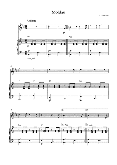 Moldau (arr. Kaiserin Rebecca)