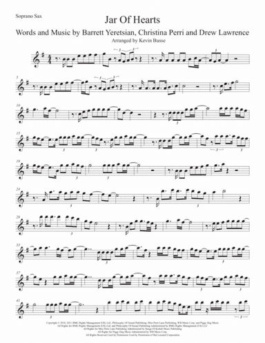 Jar Of Hearts (arr. Kevin Busse)