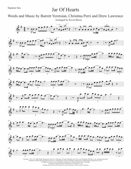 Jar Of Hearts (arr. Kevin Busse)