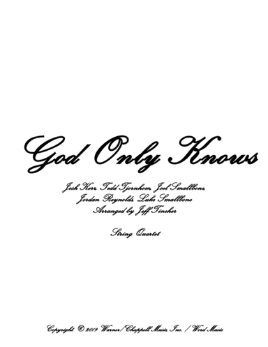 God Only Knows (arr. Jeff Tincher)