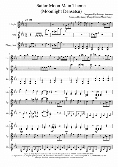 Sailor Moon - Main Title (arr. ChineseMusicPang)