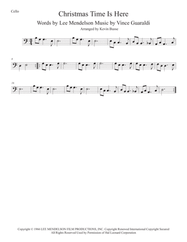 Christmas Time Is Here (arr. Kevin Busse)