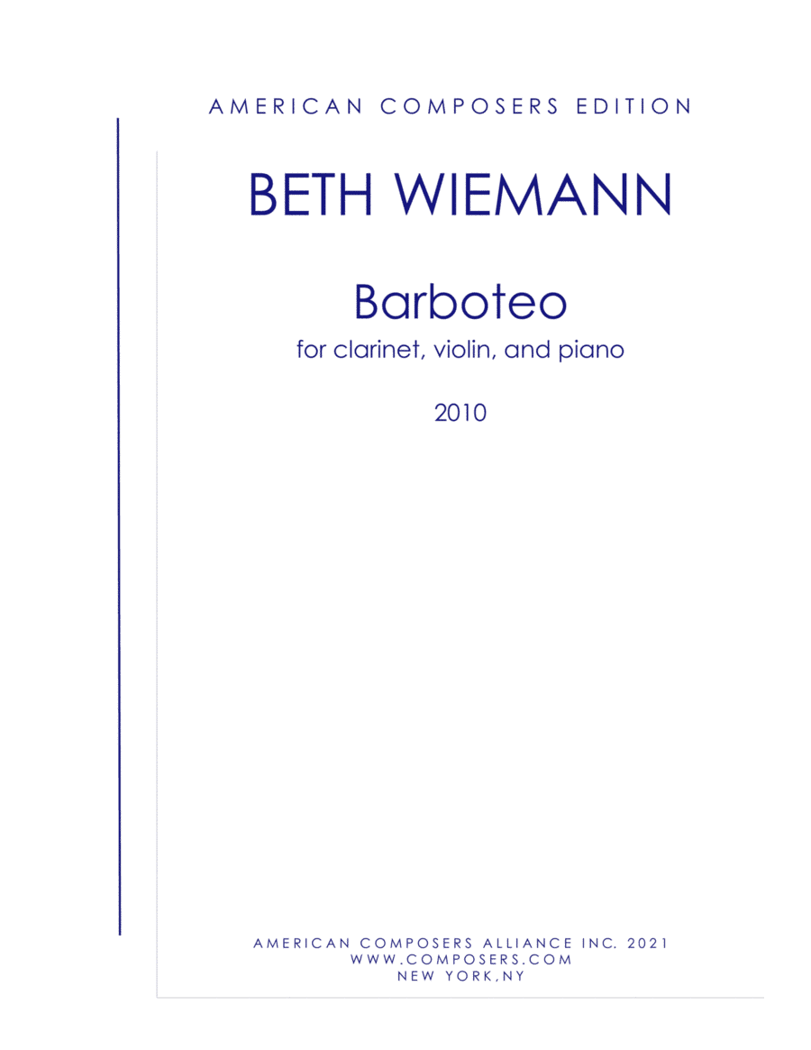 [Wiemann] Barboteo