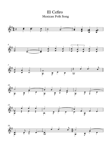 El Cefiro (arr. Milan Mitic)