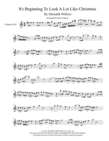 It's Beginning To Look Like Christmas (arr. Kevin Busse)