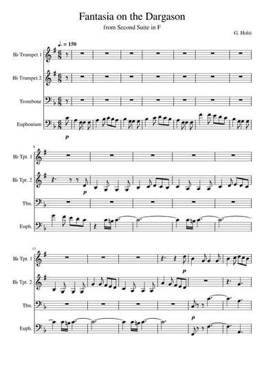Fantasia on the Dargason - Second Suite in F (arr. Edward Fall)