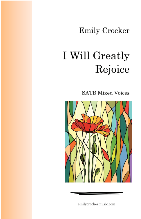 I Will Greatly Rejoice