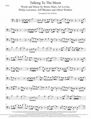 Talking To The Moon (arr. Kevin Busse)