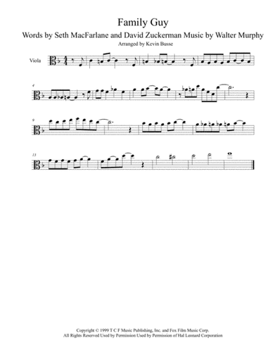 Theme From Family Guy (arr. Kevin Busse)