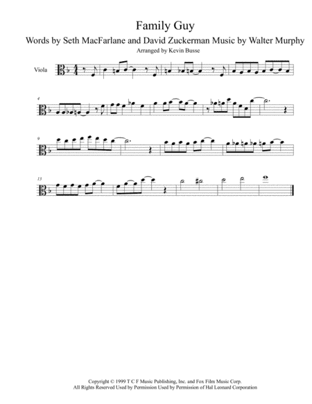 Theme From Family Guy (arr. Kevin Busse)
