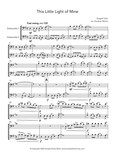 This Little Light of Mine (arr. Christian Morris)