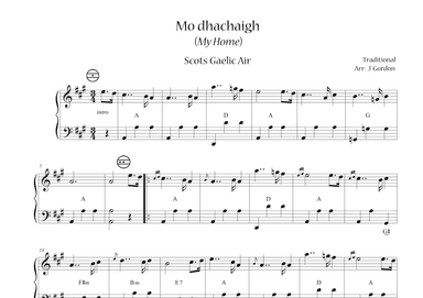 Mo dhachaigh  (My Home) (arr. Julia Gordon)