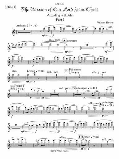 St. John Passion (Set of Parts)