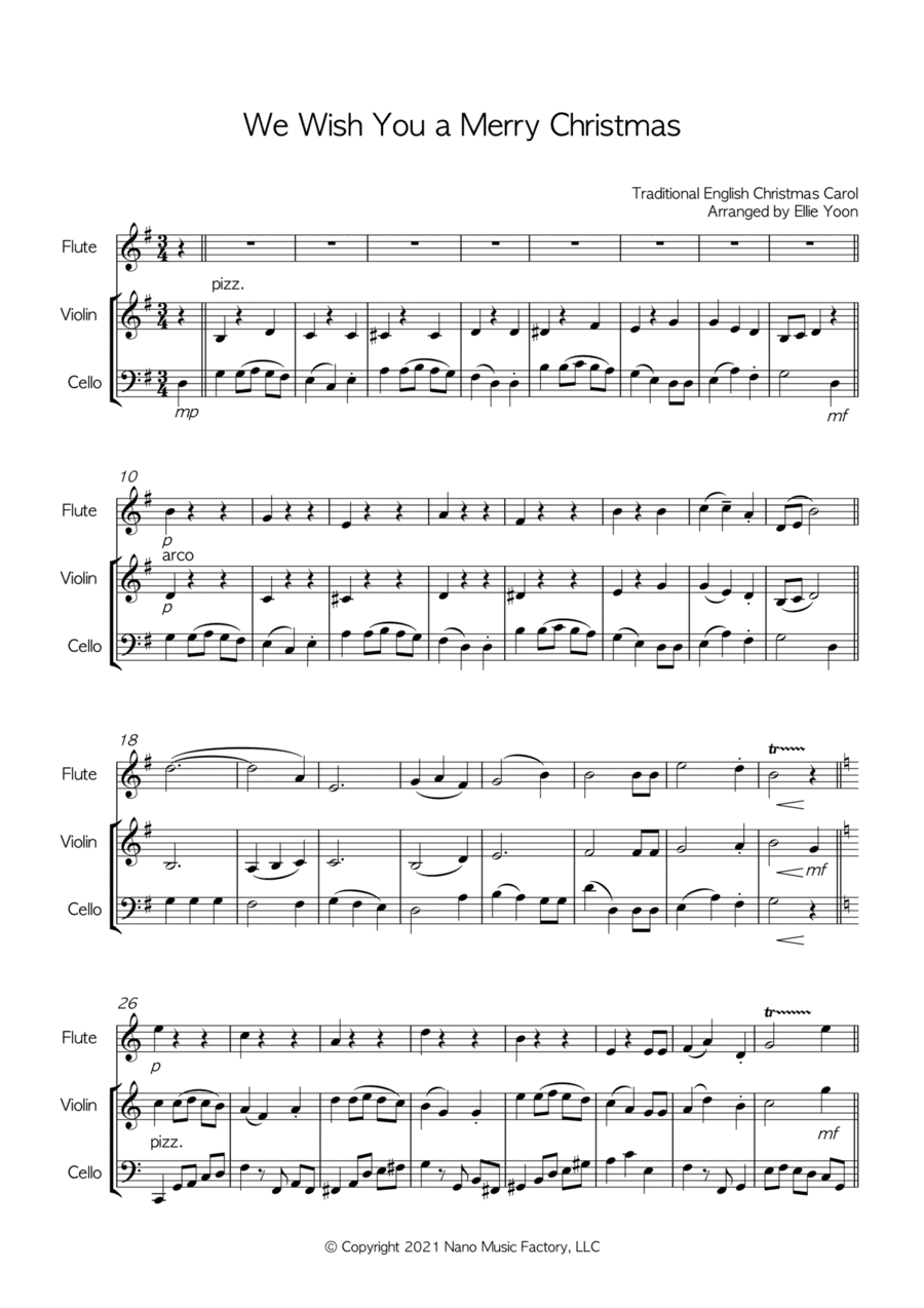 We Wish You a Merry Christmas (arr. Ellie Yoon)