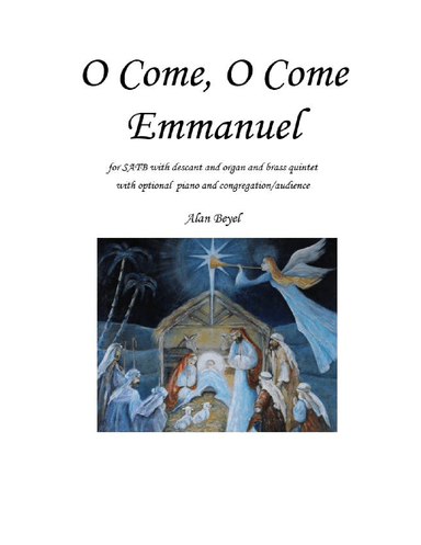 O Come, O Come Emmanuel (includes score and all parts) (arr. Alan Beyel)