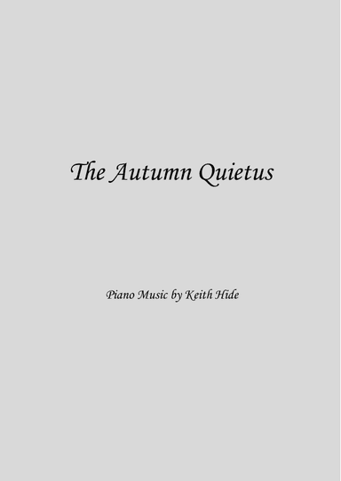 The Autumn Quietus