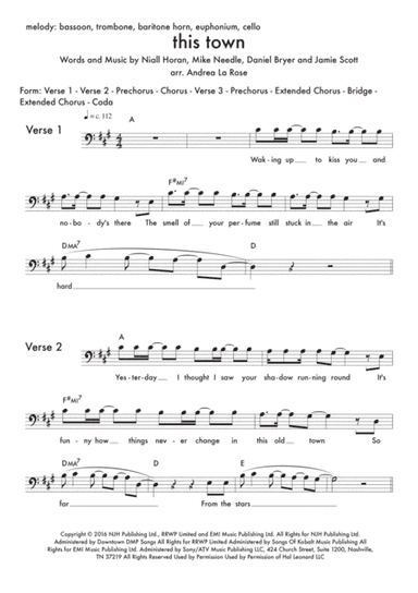 This Town (arr. Andrea La Rose)