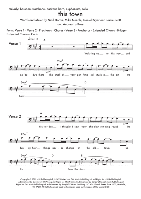 This Town (arr. Andrea La Rose)