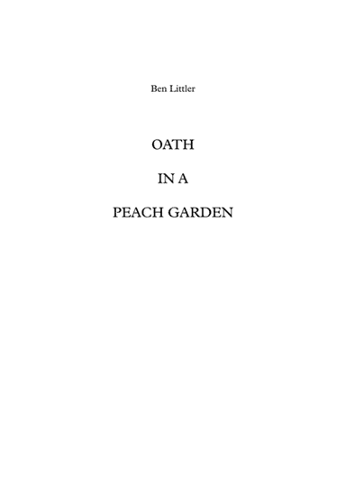 Oath In A Peach Garden