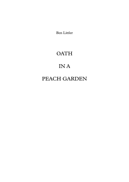 Oath In A Peach Garden