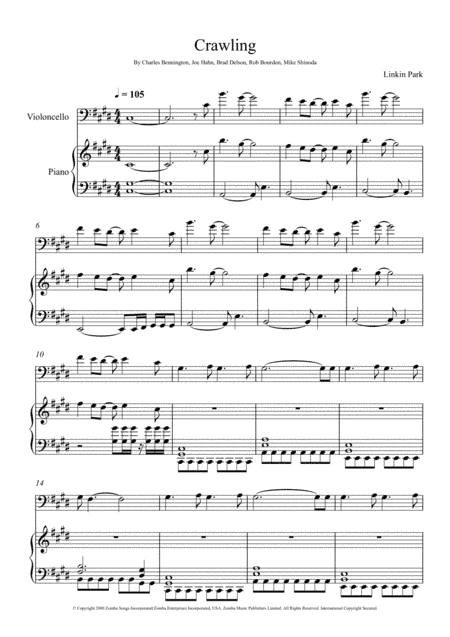 Crawling (arr. André Laitano)