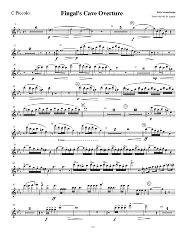 Fingal's Cave Overture (arr. Diana L. Appler)