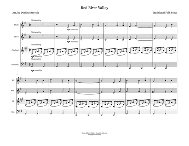 Red River Valley (arr. Dominic Meccia)