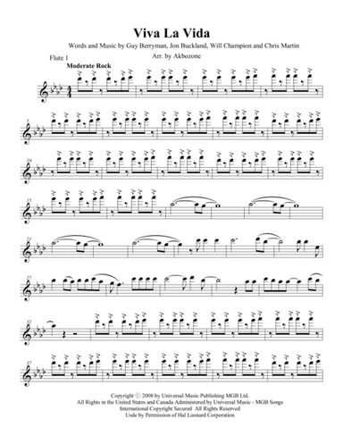 Viva La Vida (arr. John Kim)