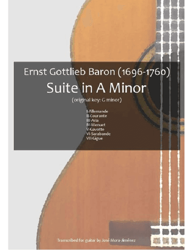 Suite in A minor by E. G. Baron (arr. José Mora-Jiménez)