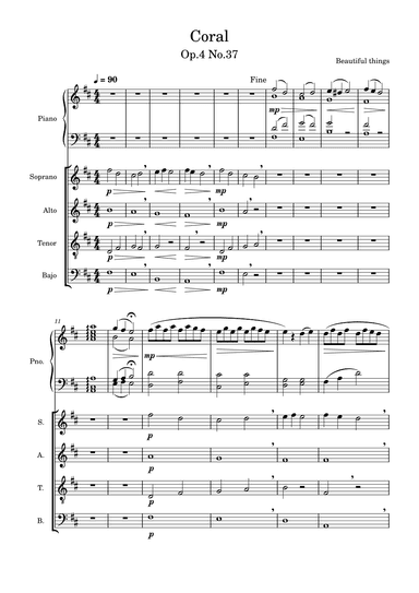 Coral-Beautiful things Op.4 No.37
