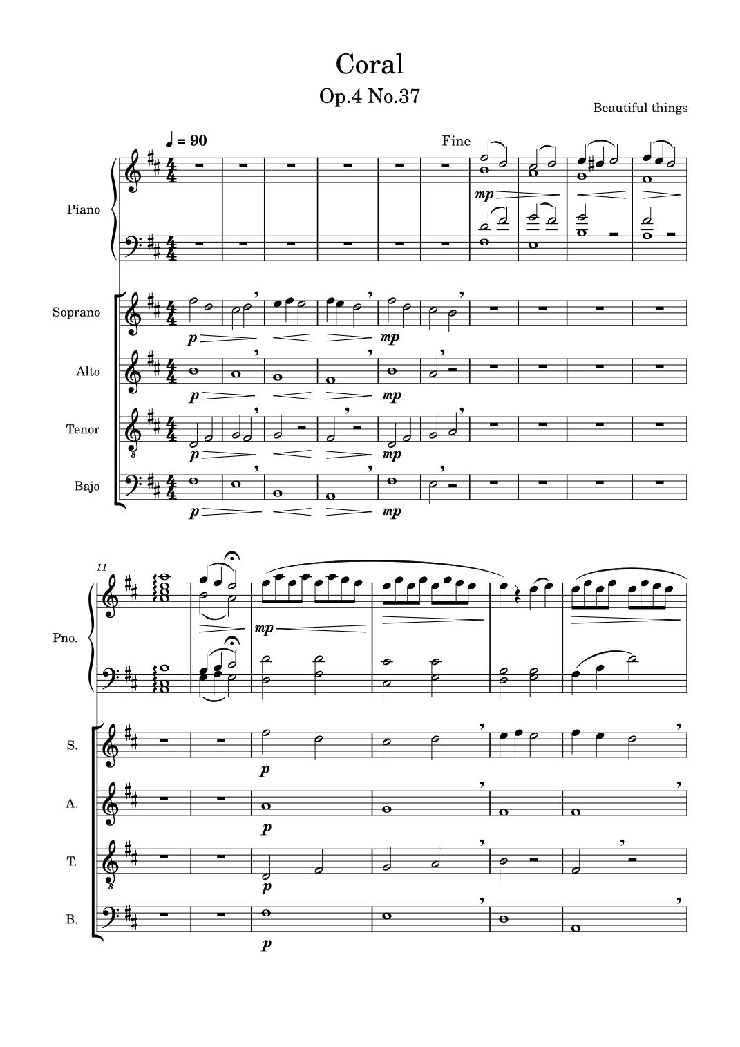 Coral-Beautiful things Op.4 No.37