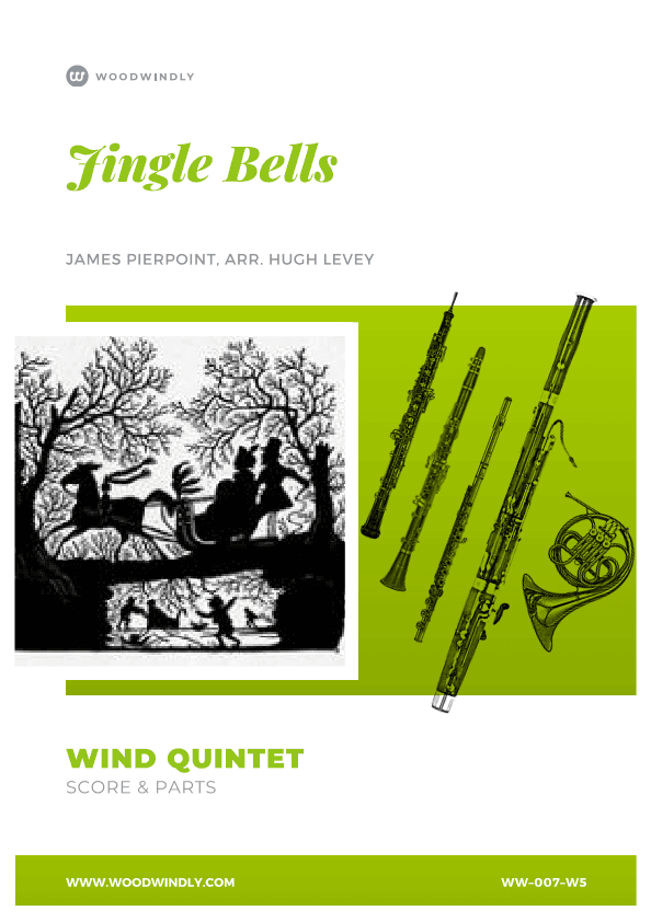 Jingle Bells for Wind Quintet (arr. Hugh Levey)