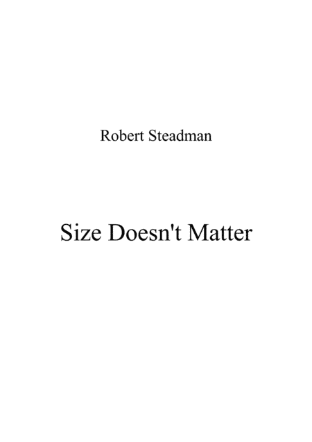 Size Doesn't Matter: 6 Incredibly Short Pieces for Solo Piano